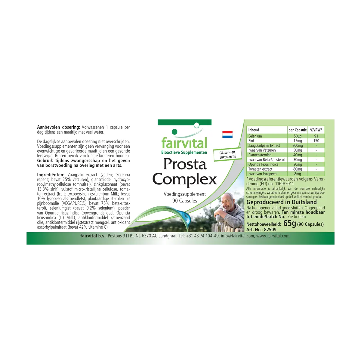 Prosta Complex - 90 Cápsulas - Complejo para la próstata