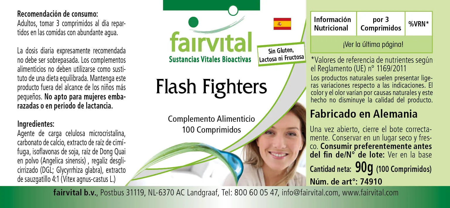 Flash Fighters - 100 comprimidos