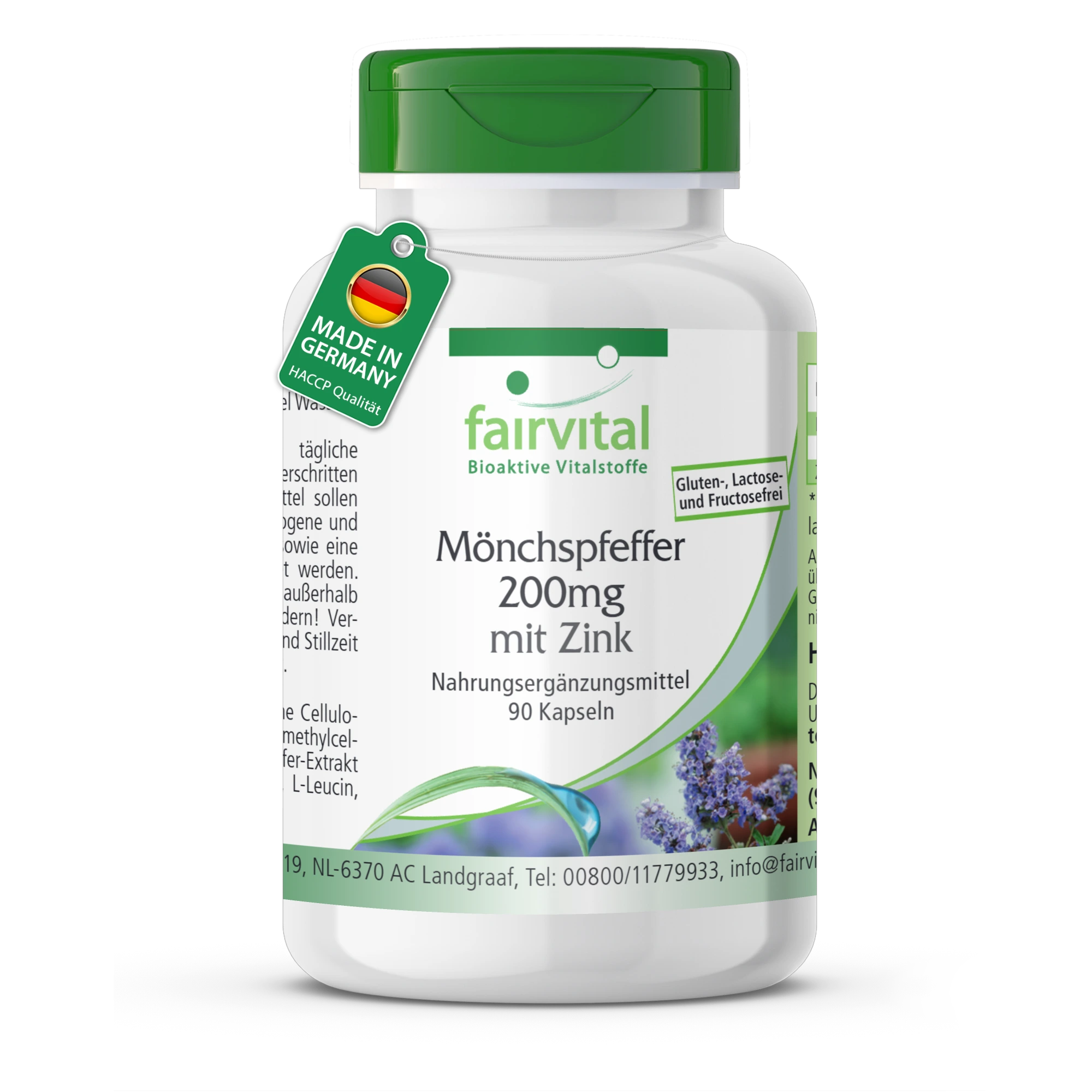Mönchspfeffer 200mg mit Zink