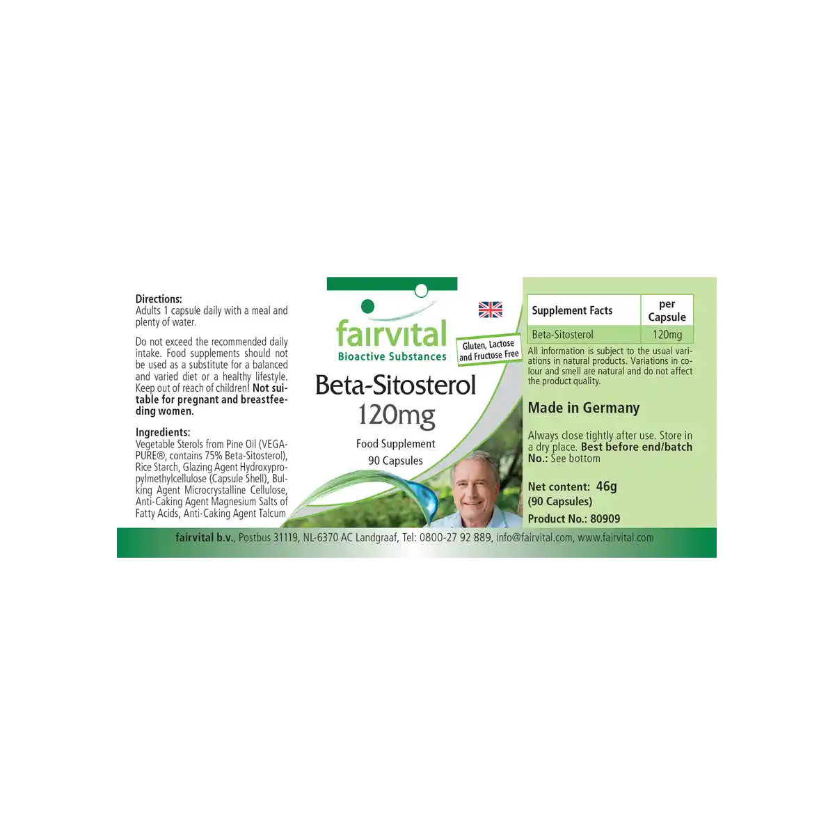 Beta Sitosterolo 120mg - 90 capsule Beta Sitosterolo 120mg - 90 capsule