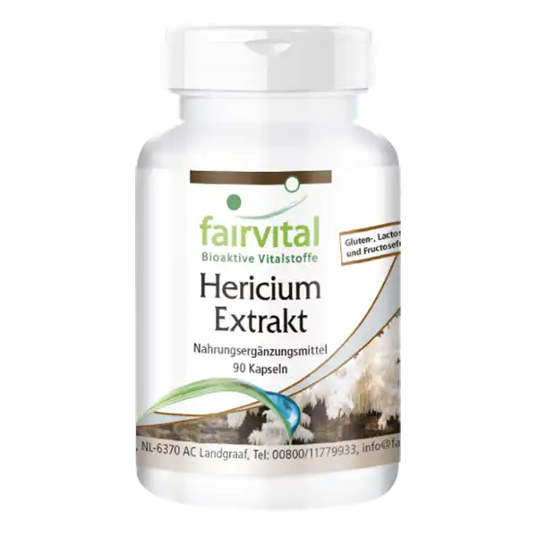 Hericium extract 500mg - 90 capsules
