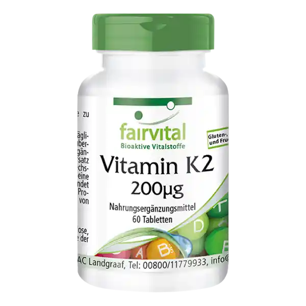 Vitamine K2 200µg - 60 comprimés