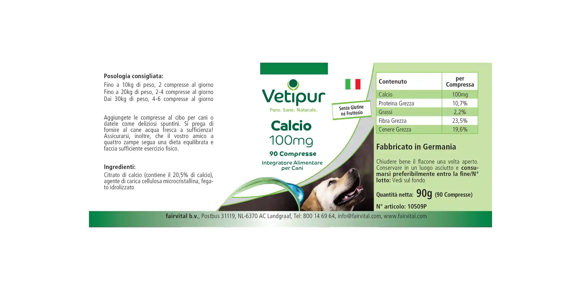Calcium 100mg à partir de citrate de calcium - 90 comprimés Calcium 100mg à partir de citrate de calcium - 90 comprimés