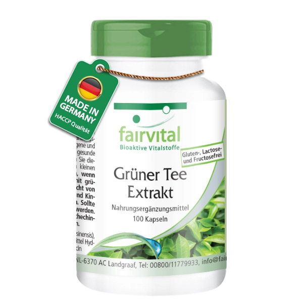 Estratto di tè verde - 100 capsule Estratto di tè verde - 100 capsule