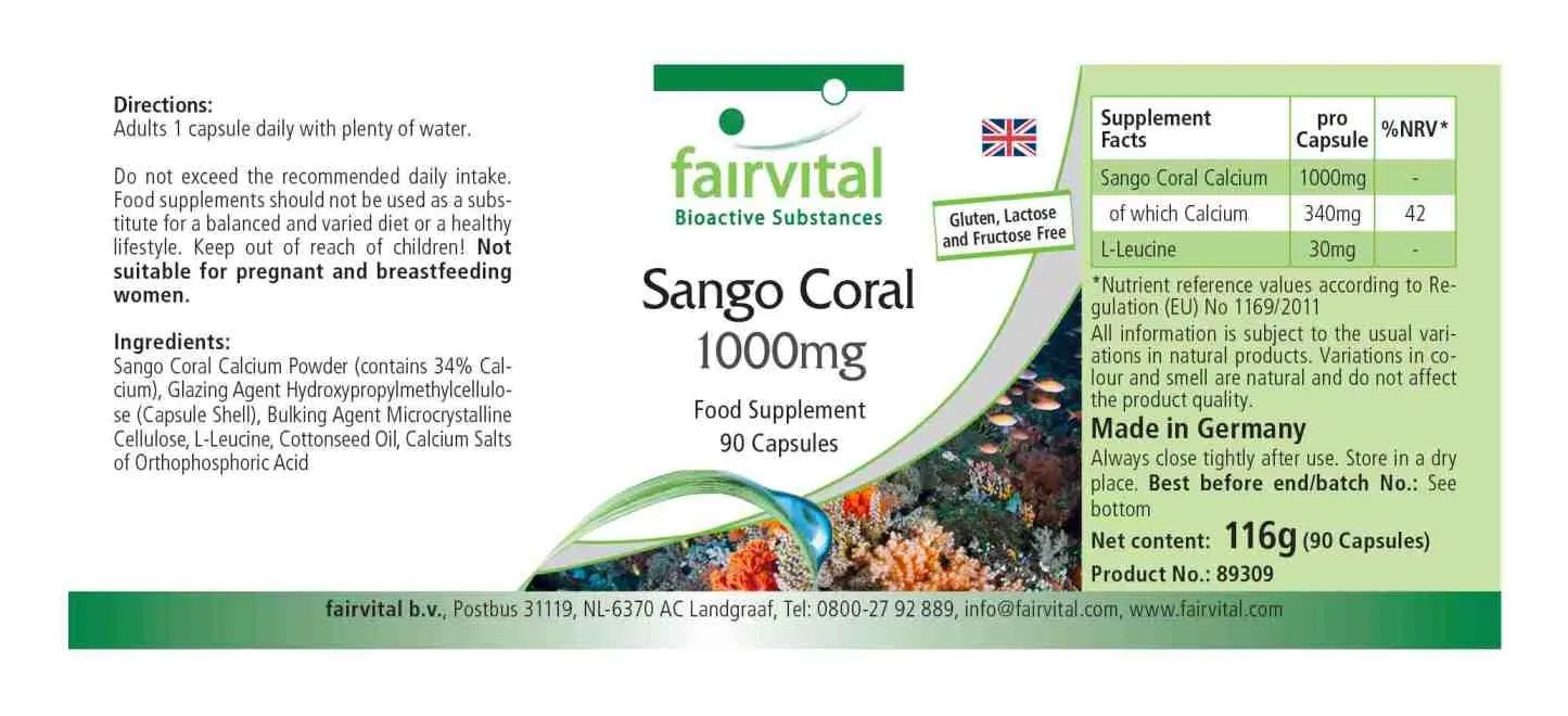 Sango-Koralle 1000mg