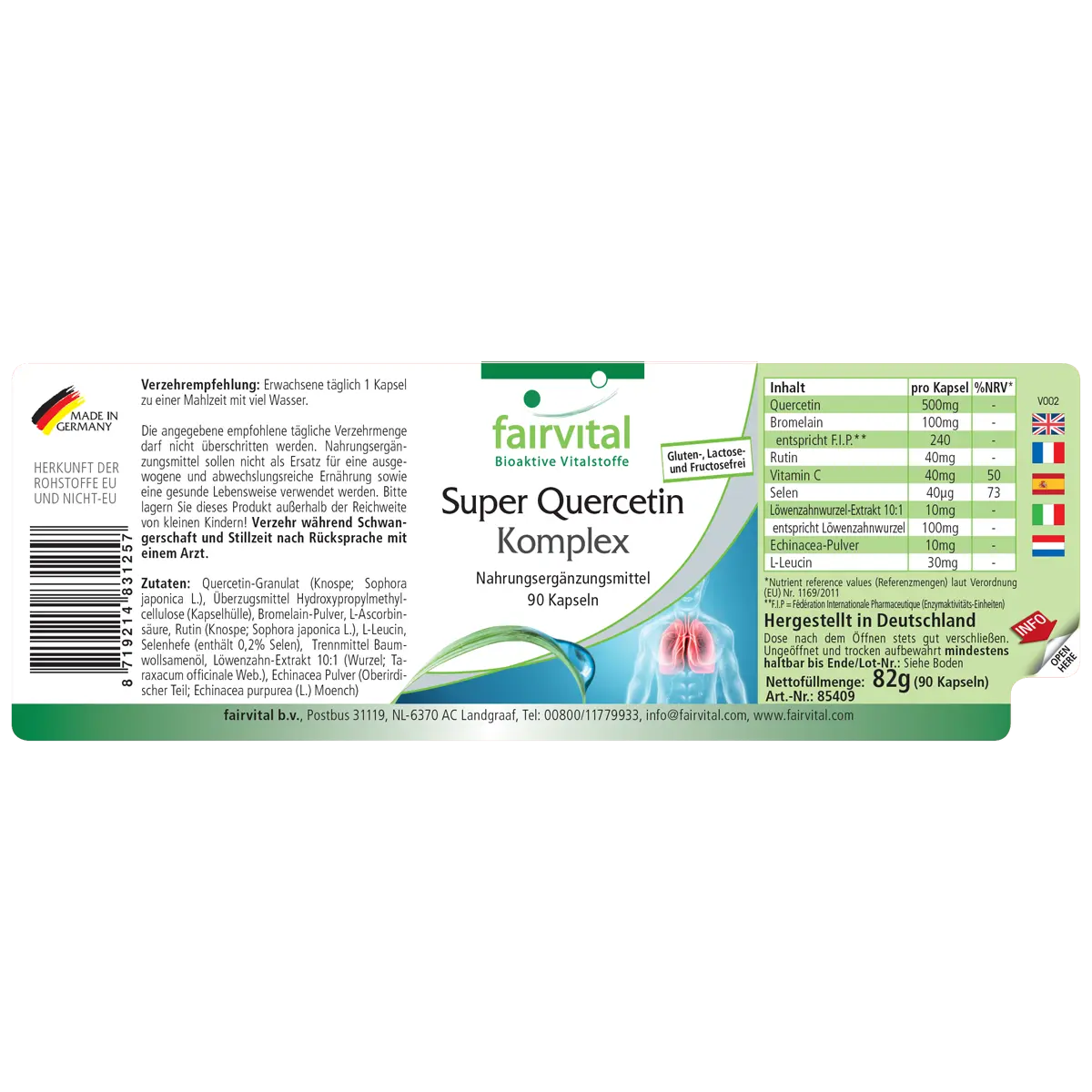 Le complexe Super Quercétine Le complexe Super Quercétine