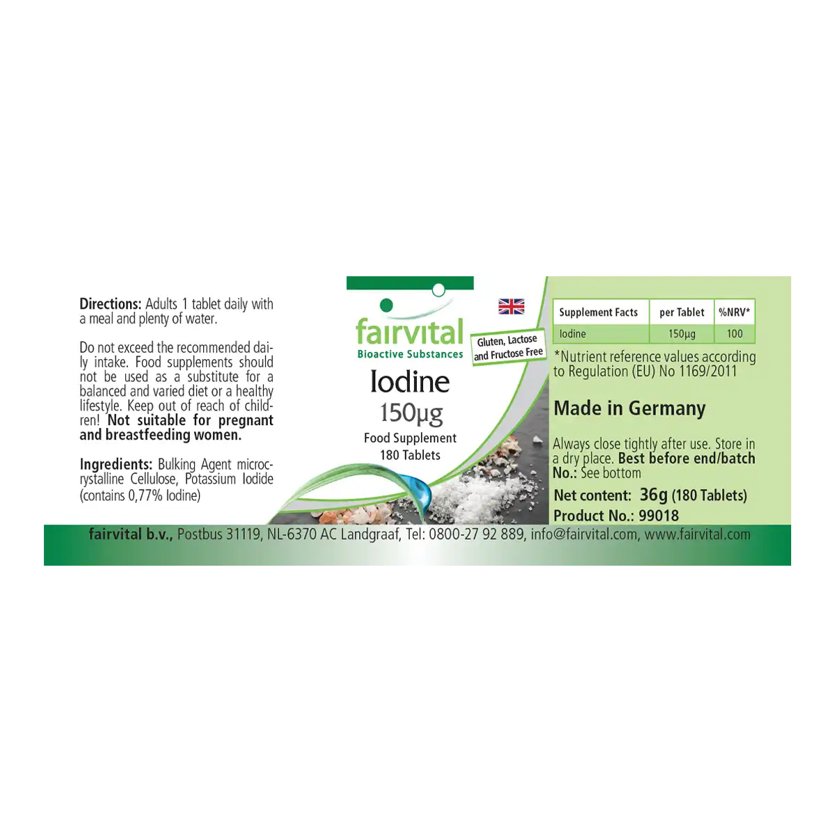 Iodine 150 µg Iodine 150 µg