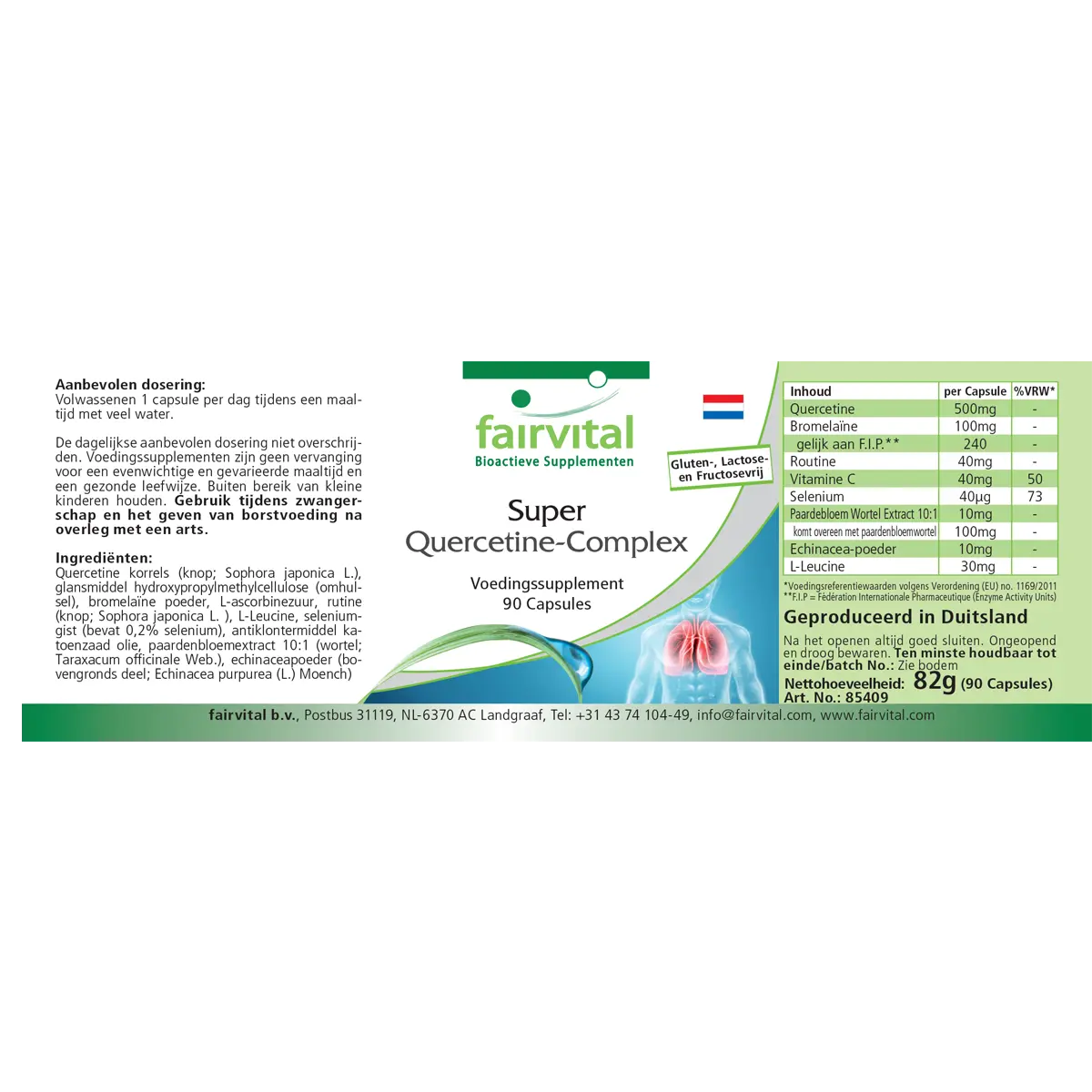Le complexe Super Quercétine Le complexe Super Quercétine