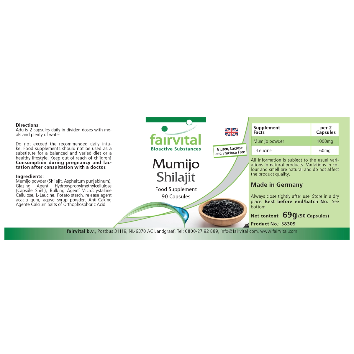 Mumijo Shilajit - 90 capsule Mumijo Shilajit - 90 capsule