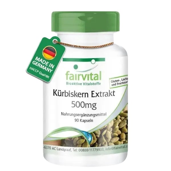 Kürbiskern Extrakt 500mg