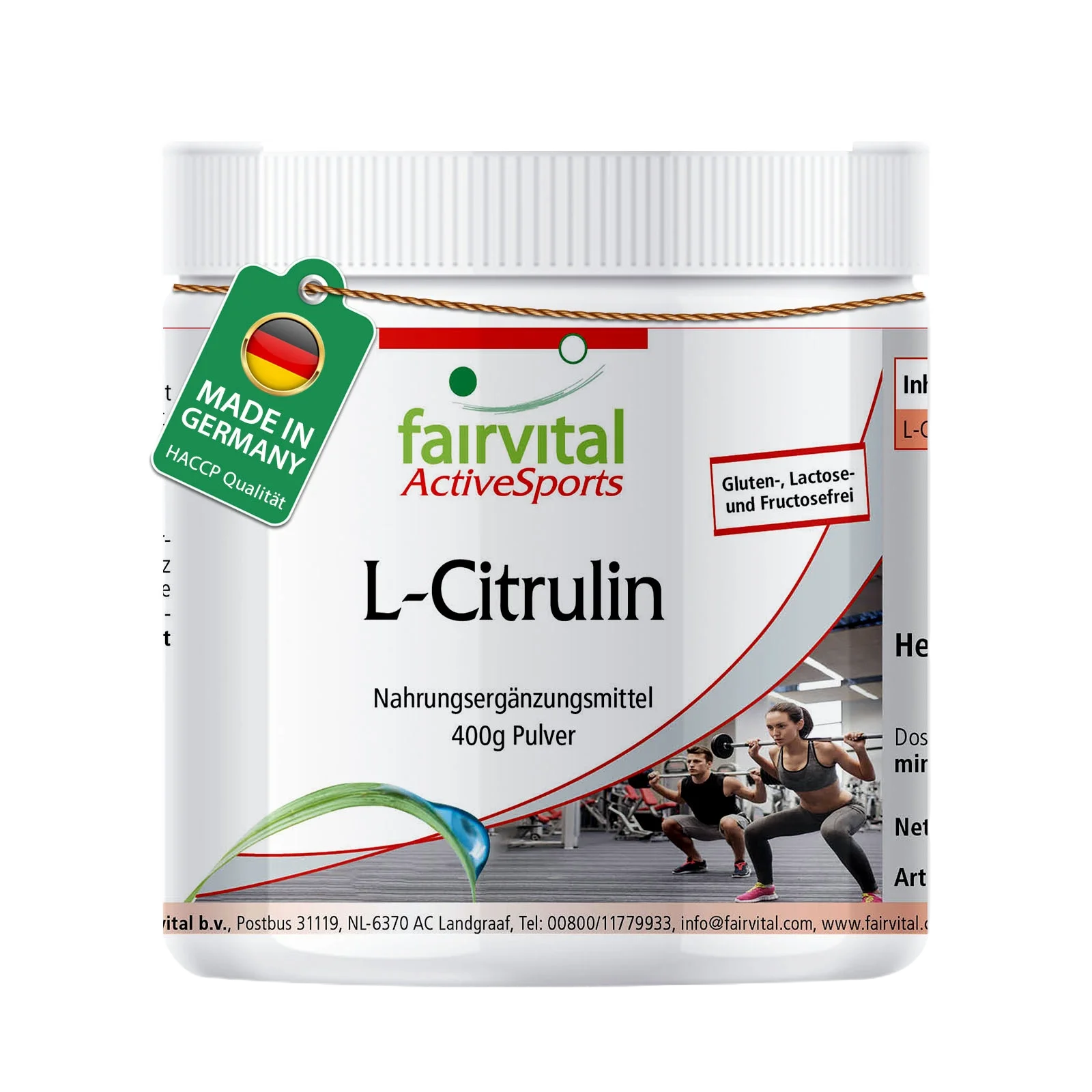 L-Citrulina 400g en polvo