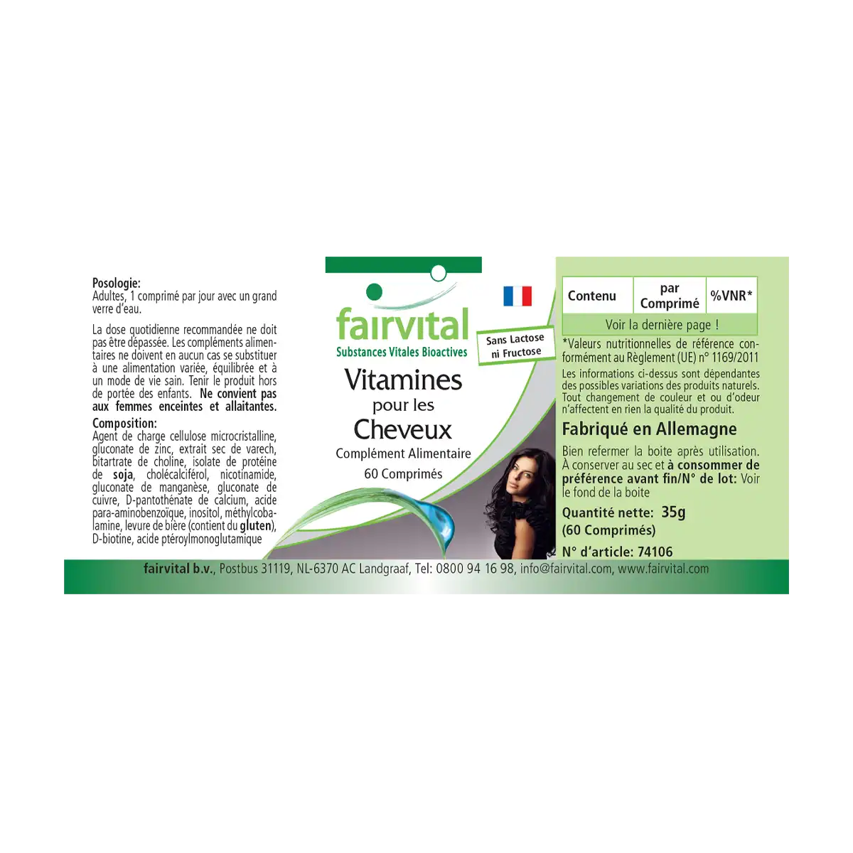 Hair Vitamins – 60 Tablets Hair Vitamins – 60 Tablets