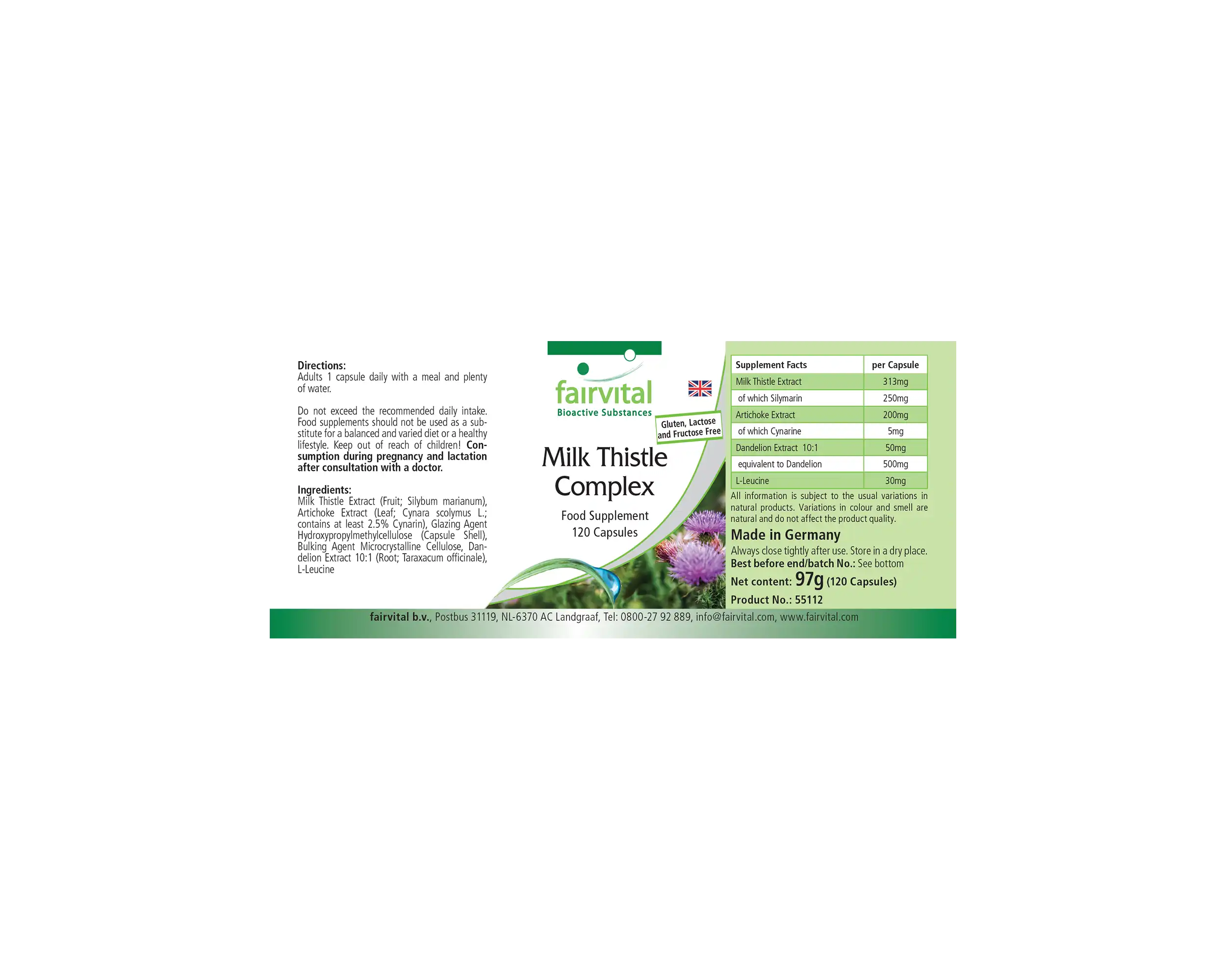 Milk Thistle Complex - 120 Capsules