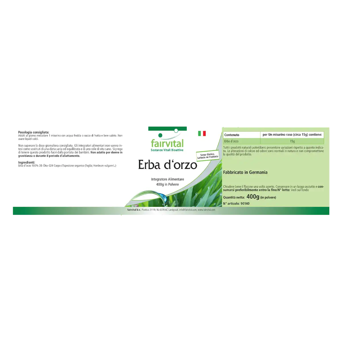 Barley Grass Powder 400g Barley Grass Powder 400g