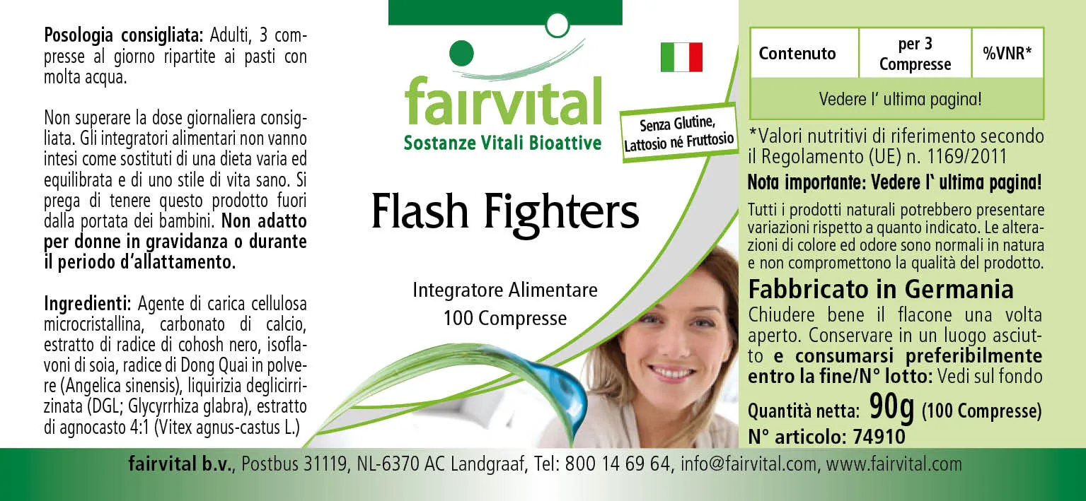Flash Fighters - 100 tabletten