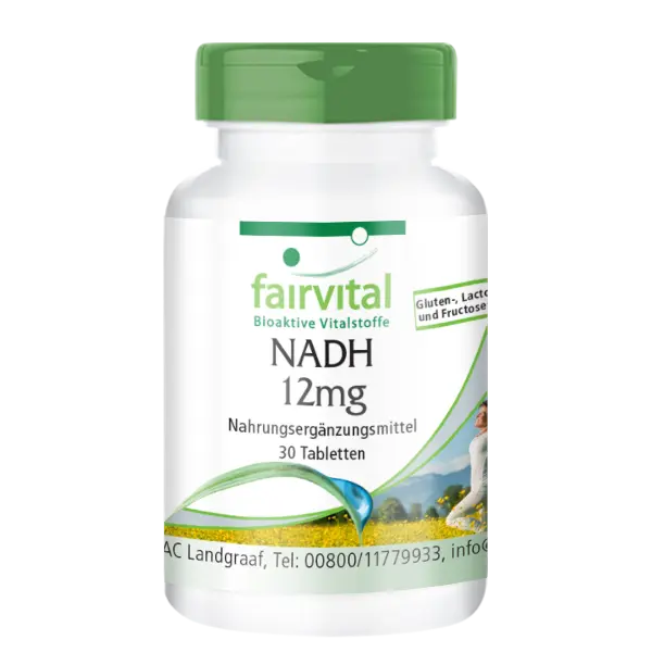 NADH 12mg - 30 tablets