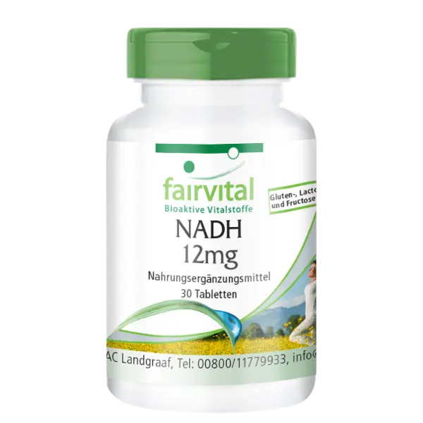 NADH 12mg - 30 Tablets NADH 12mg - 30 Tablets