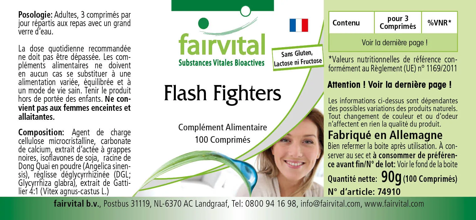 Flash Fighters - 100 comprimidos