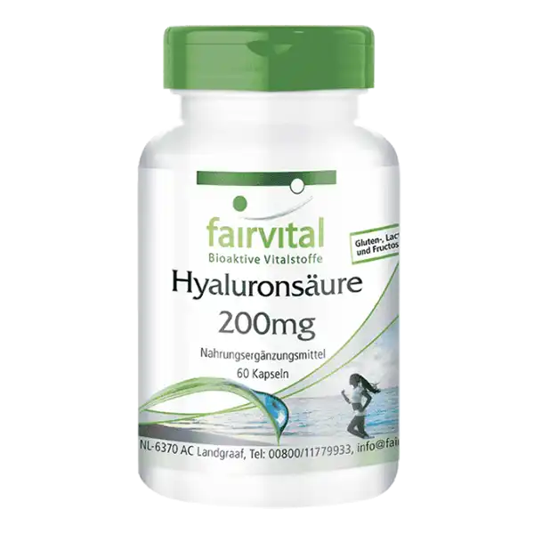 Hyaluronic acid 200mg - 60 capsules