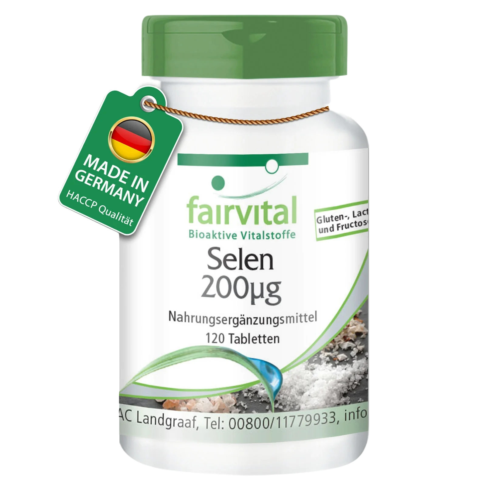 Selen 200µg aus Selenomethionin - 120 Tabletten