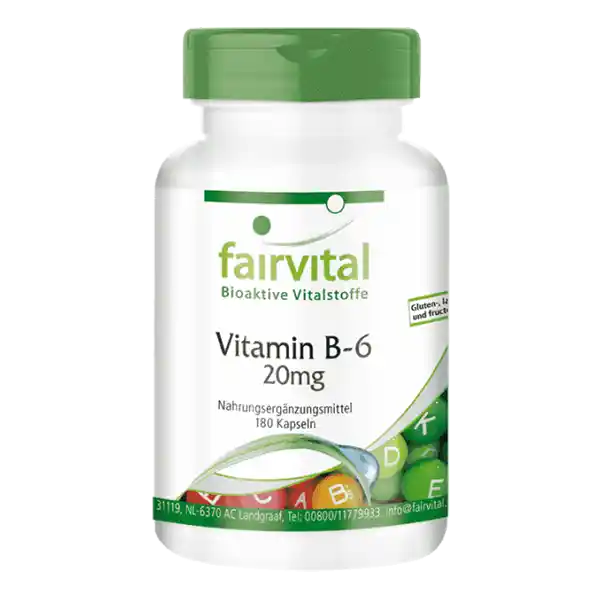 Vitamina B-6 20mg - 180 capsule