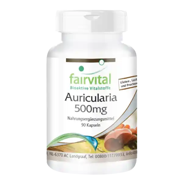 Auricularia 500mg - 90 gélules