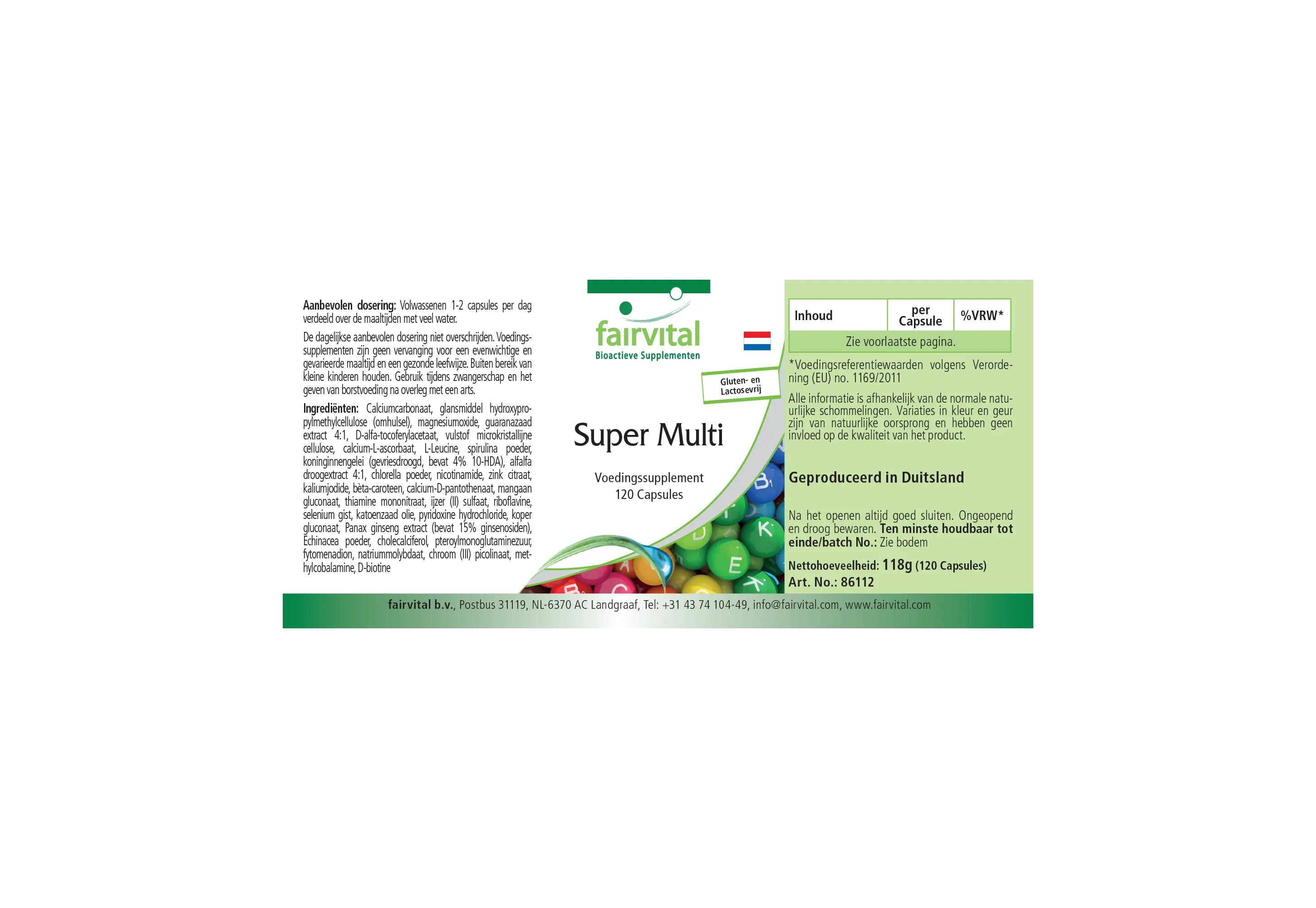 Super Multi - 120 capsules