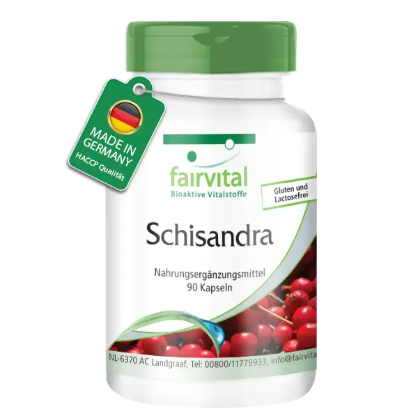 Schisandra - 90 Cápsulas