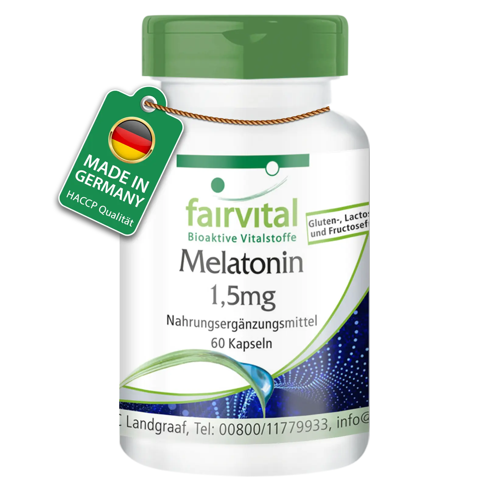 Melatonina 1,5mg - 60 capsule