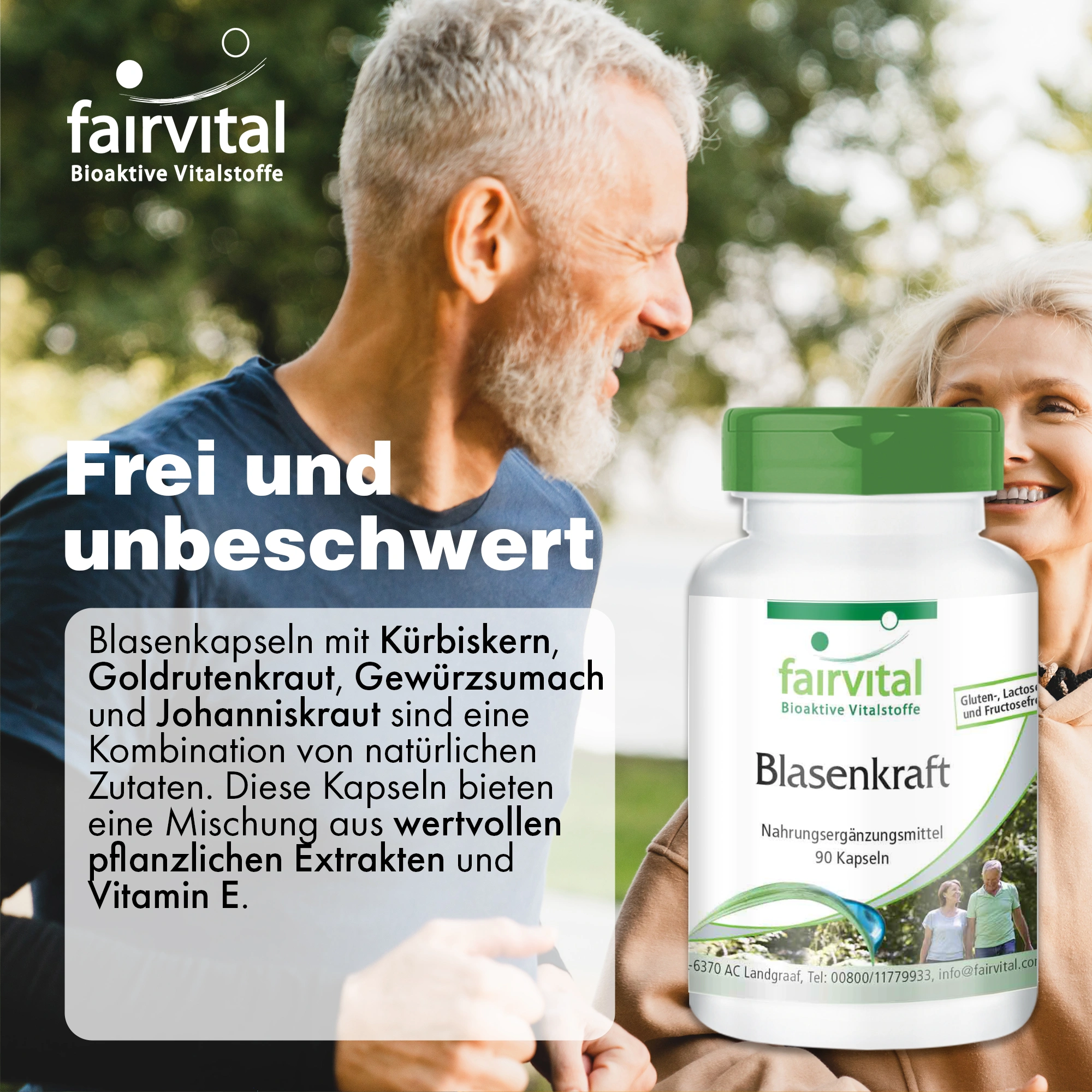 Formule pour une vessie forte - 90 capsules