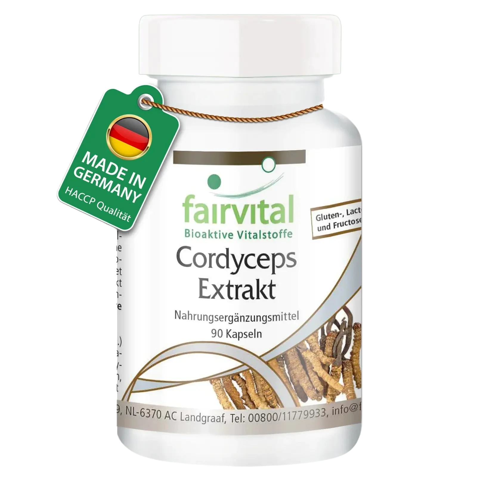 Estratto di Cordyceps – 90 capsule