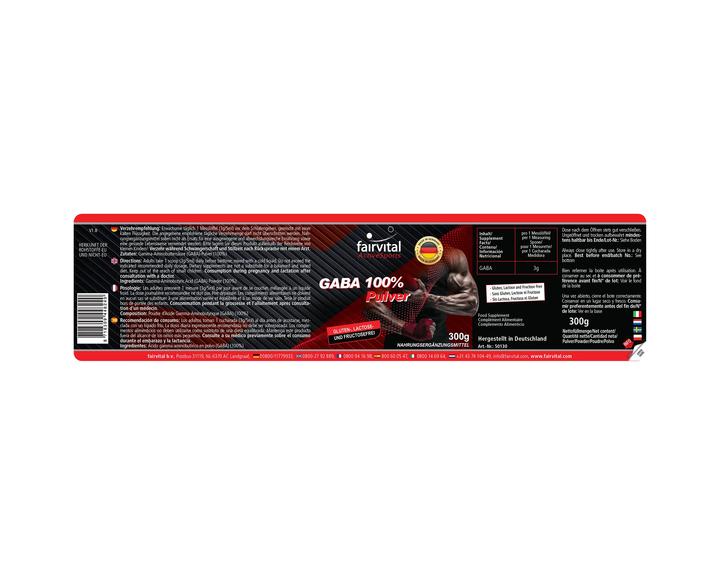 GABA 100% - Powder