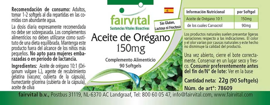 Oregano Oil 150mg - 90 Softgels Oregano Oil 150mg - 90 Softgels