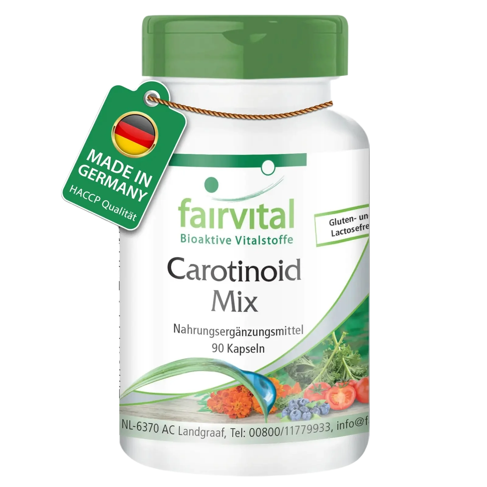 Miscela di carotenoidi con antociani - 90 capsule