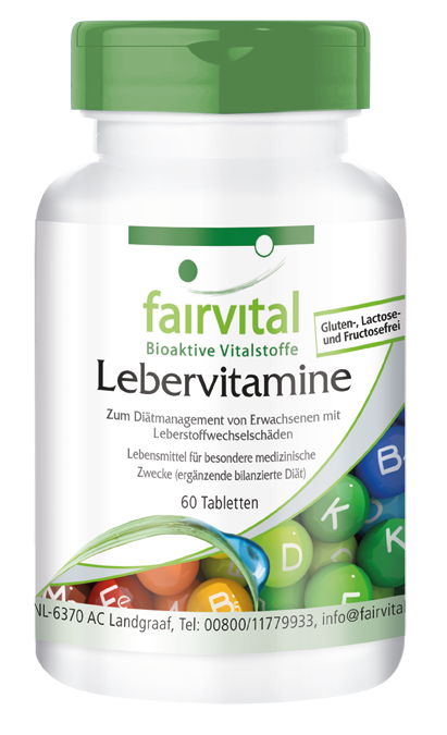 Liver vitamins – 60 tablets