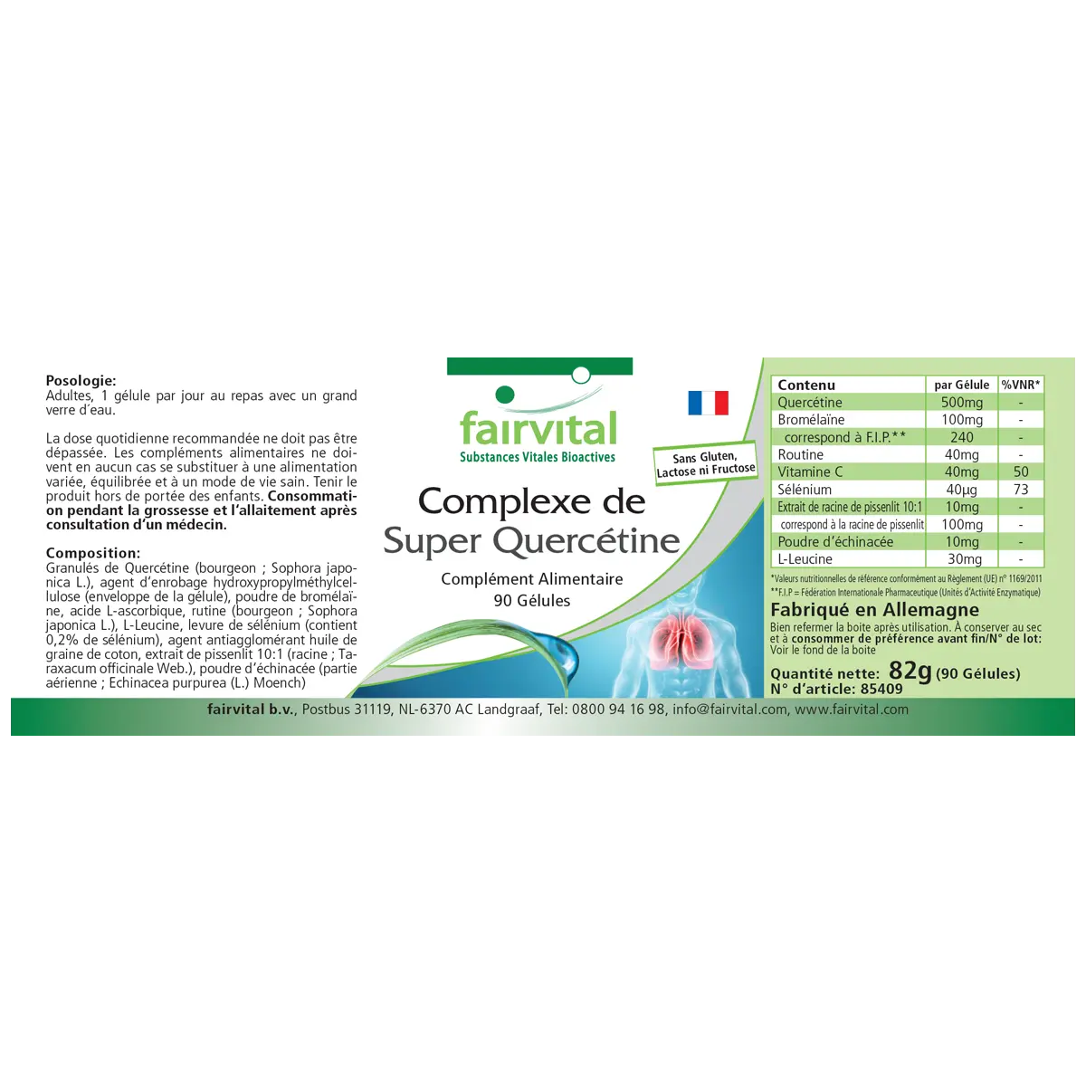 Le complexe Super Quercétine Le complexe Super Quercétine