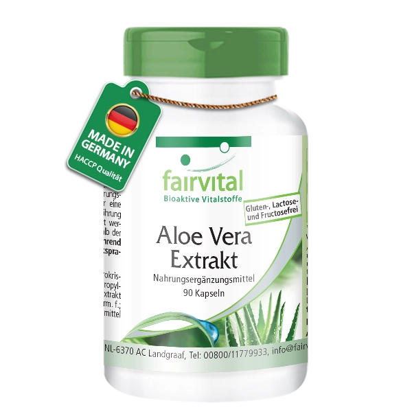 Aloe Vera Extract - 90 capsules
