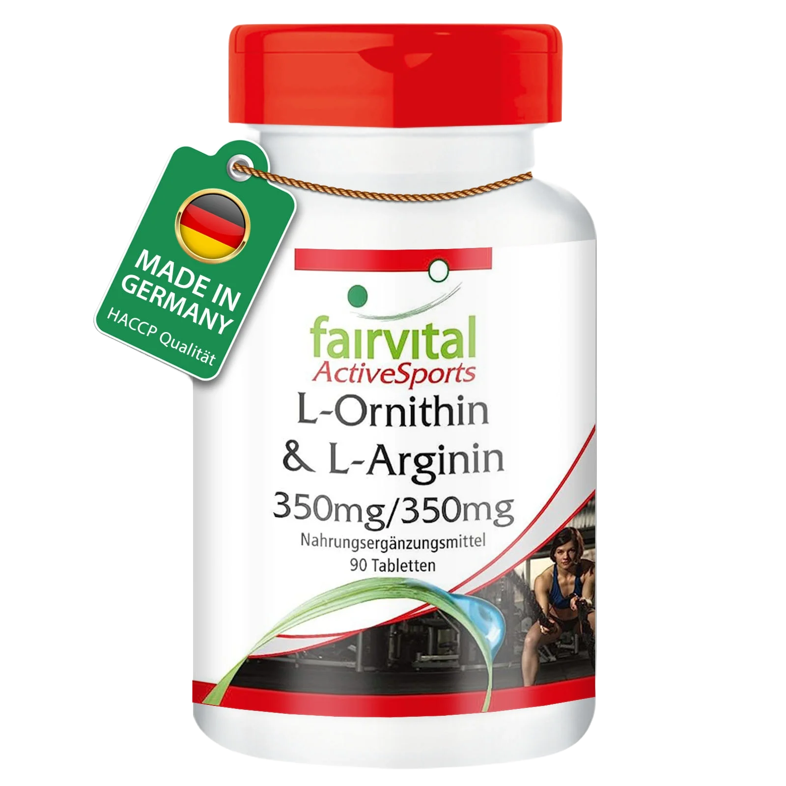 L-Ornithine & L-Arginine 350mg/350mg - 90 comprimés