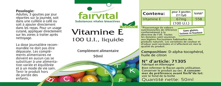 Vitamin E-Öl  100 I.E.