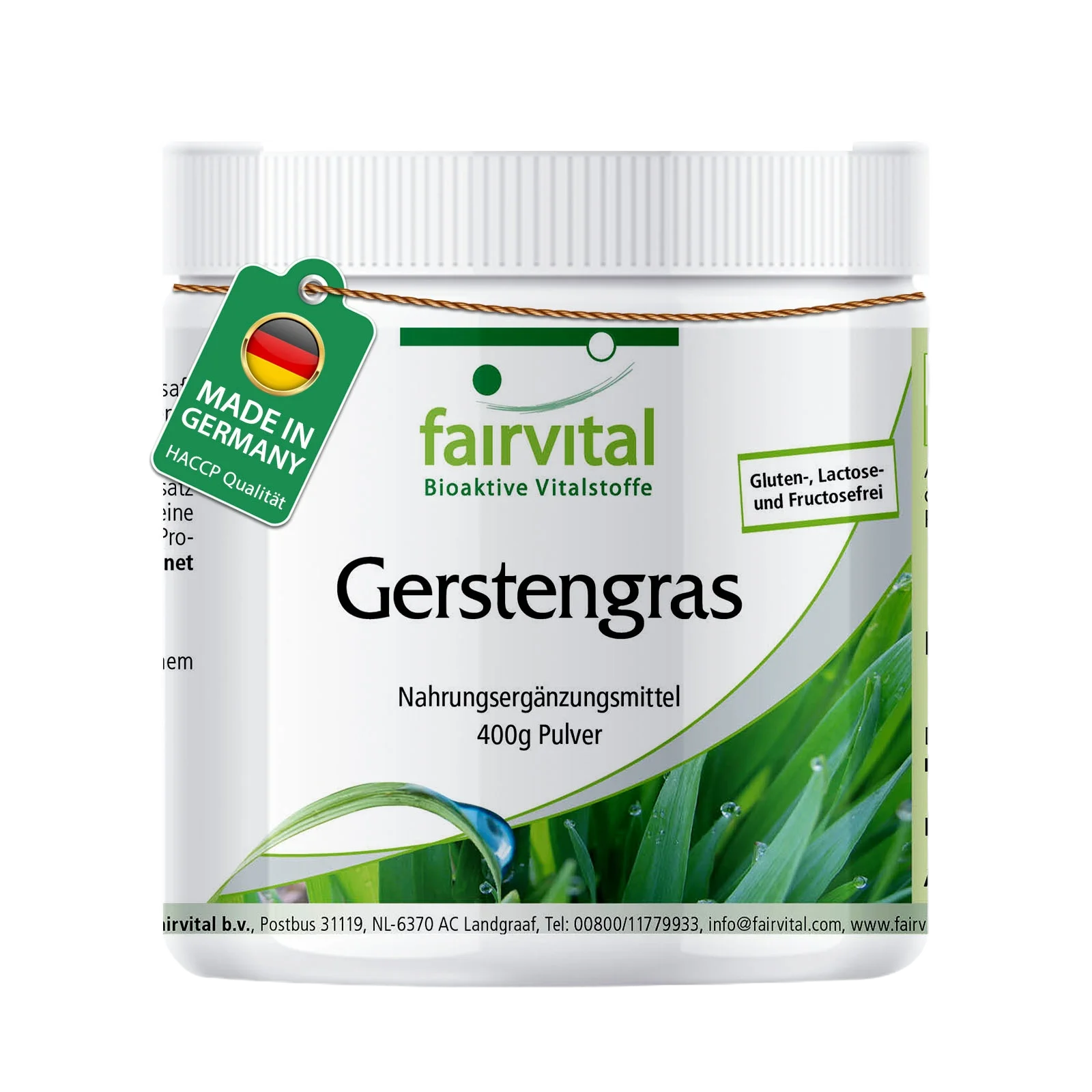 Gerstengras Pulver