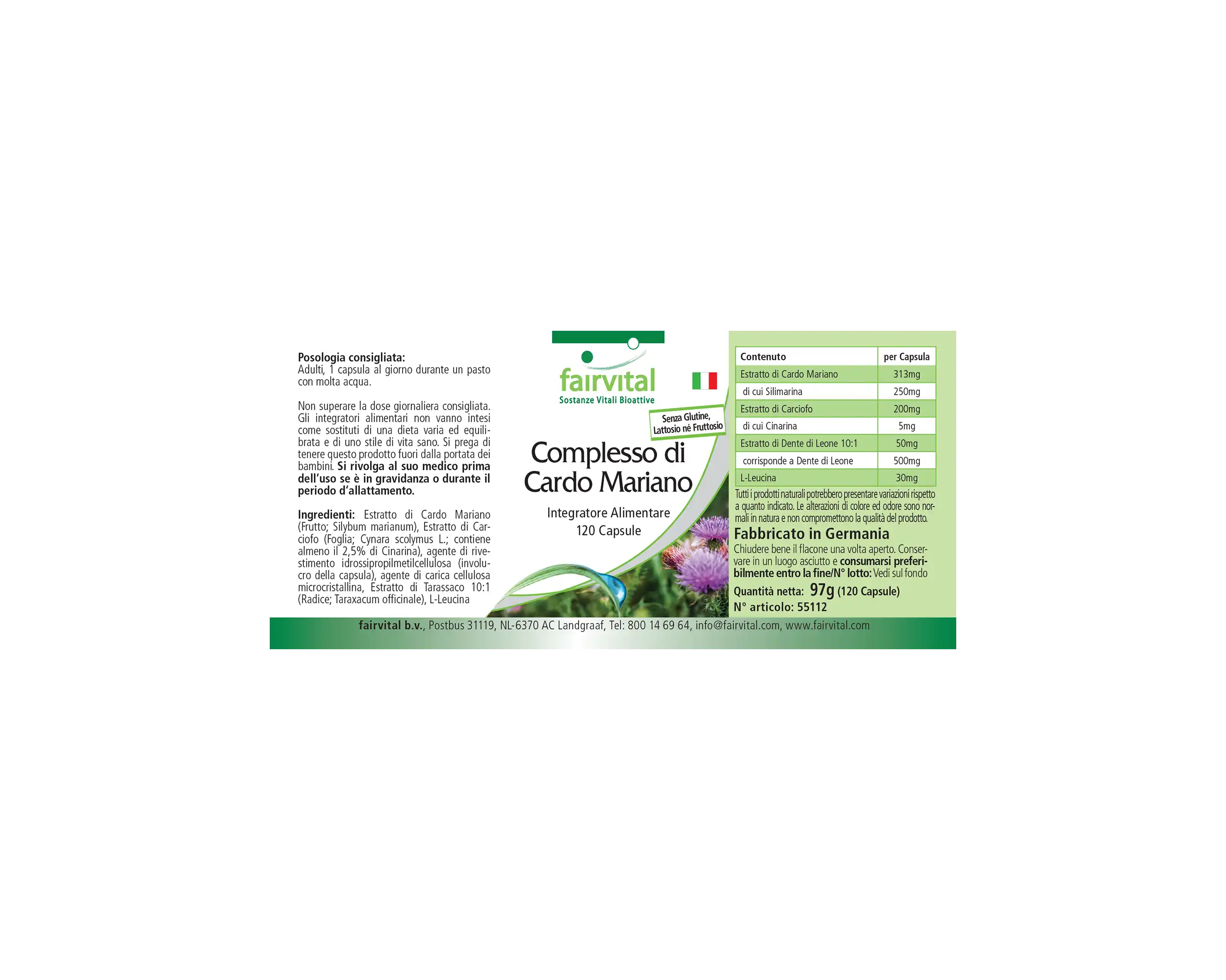 Milk Thistle Complex - 120 Capsules