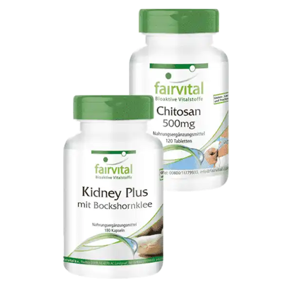 Calorie set: Kidney Plus and Chitosan