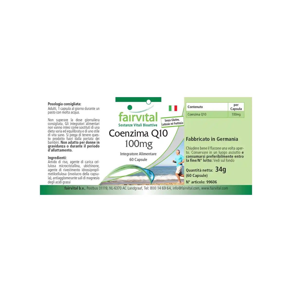 Coenzyme Q10 100mg - 60 capsules Coenzyme Q10 100mg - 60 capsules
