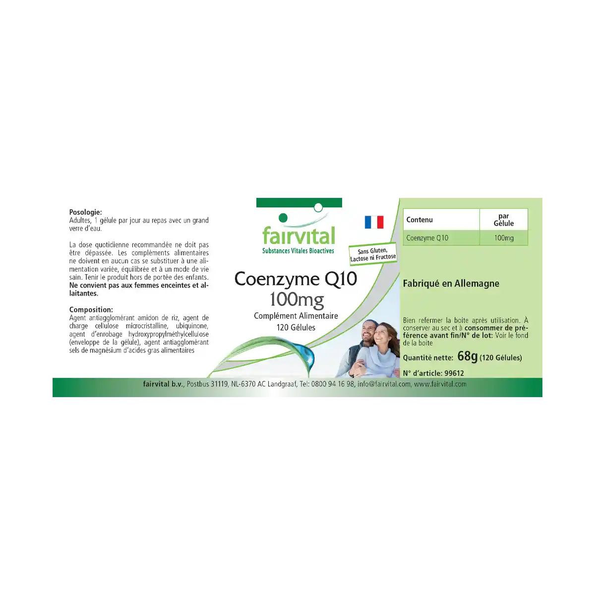 Co-Enzym Q10 100mg - 120 capsules Co-Enzym Q10 100mg - 120 capsules
