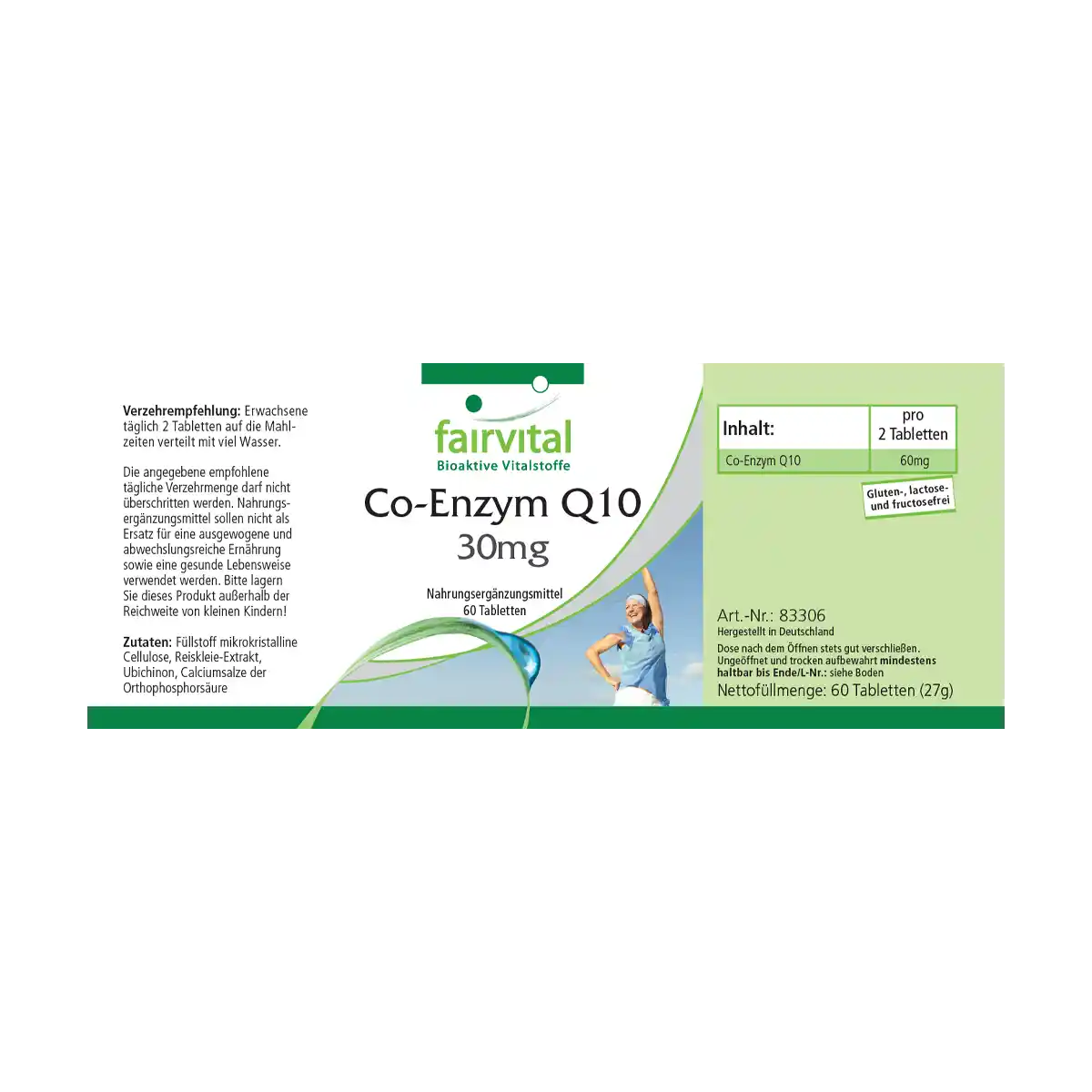 Coenzyme Q10 30mg - 60 tablets Coenzyme Q10 30mg - 60 tablets