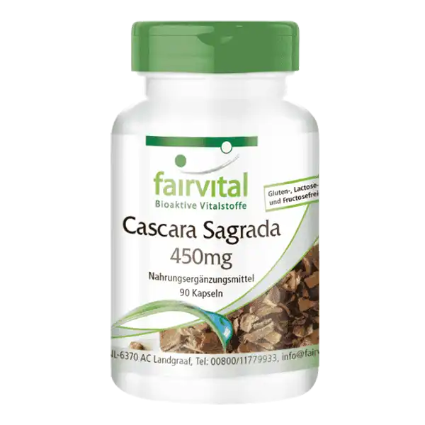 Cascara Sagrada 450mg - 90 gélules