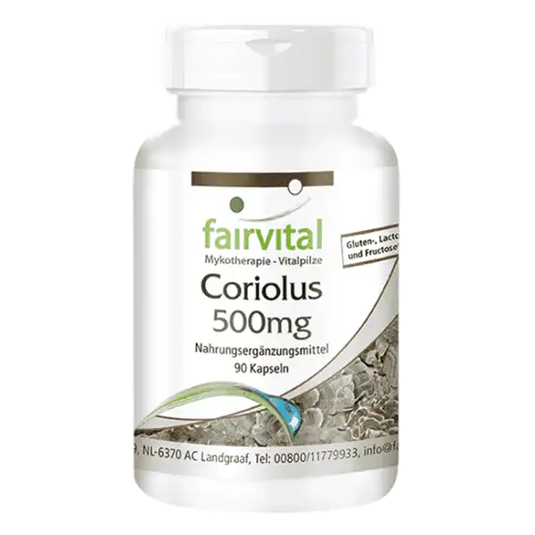 Coriolus 500mg - 90 gélules