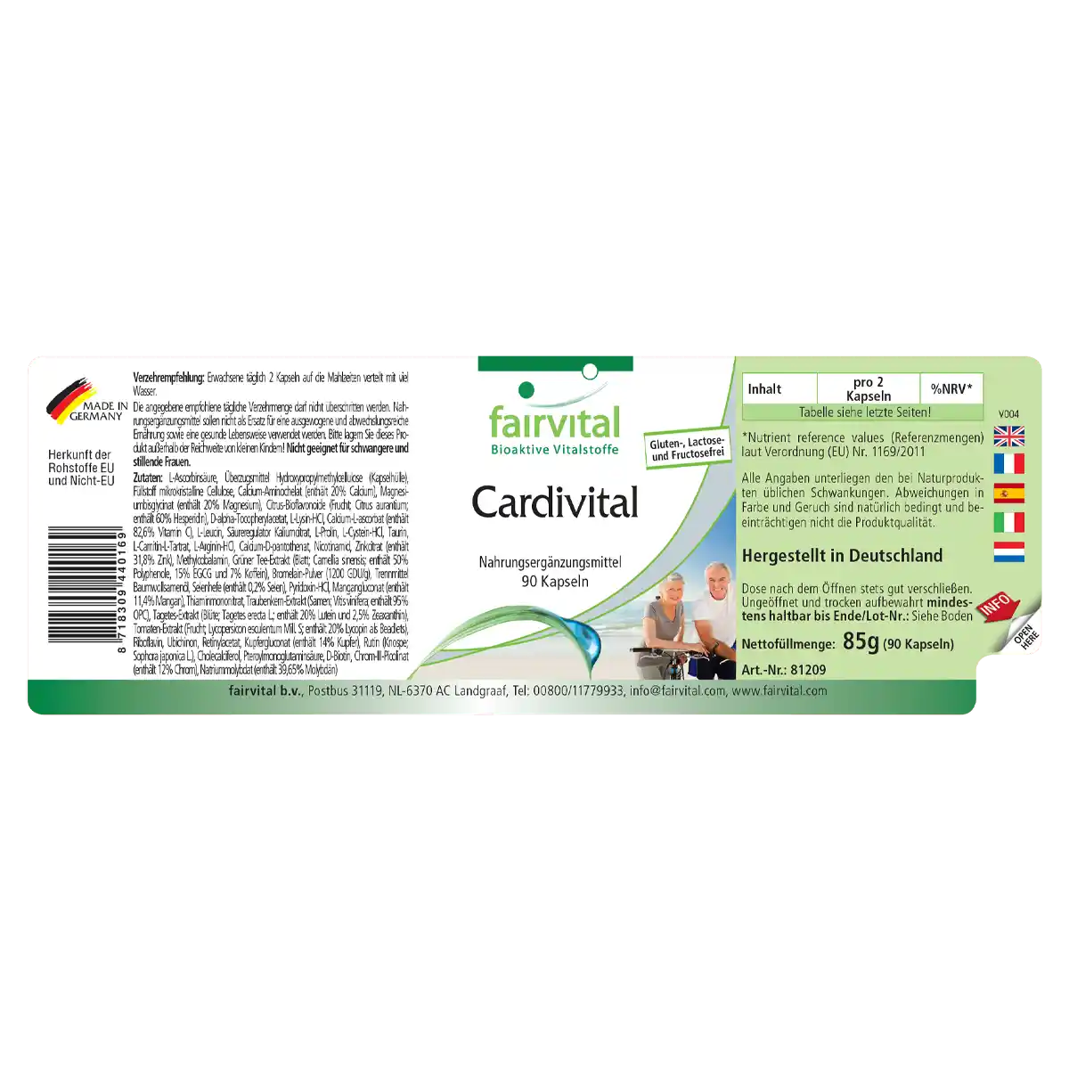 Cardivital – heart vitamins – 90 capsules
