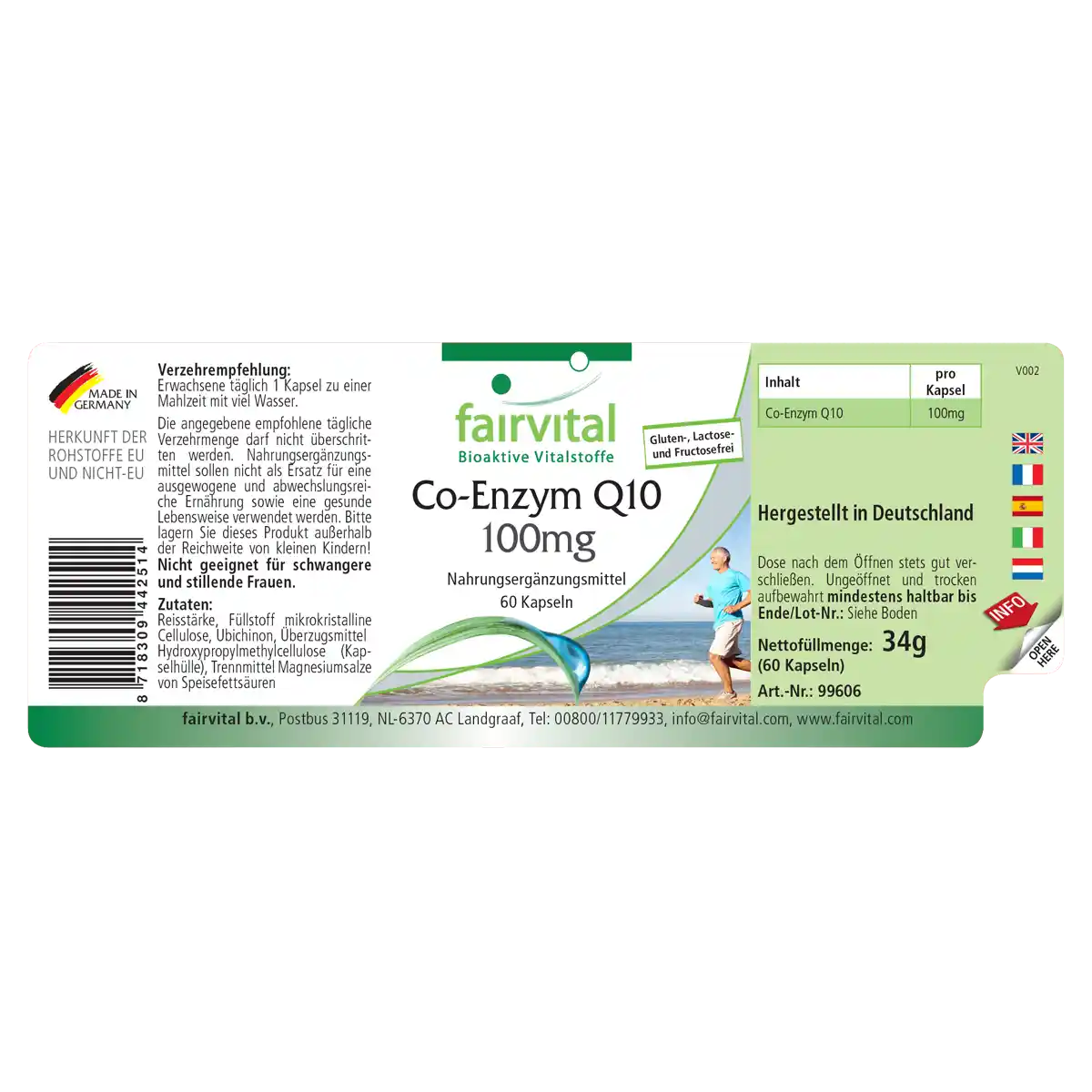 Coenzima Q10 - 100mg - 60 capsule Coenzima Q10 - 100mg - 60 capsule