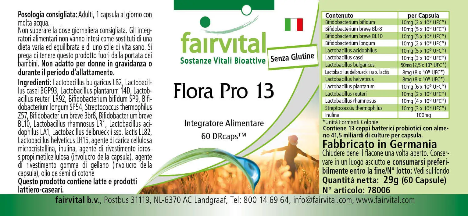 Flora Pro 13 - 60 DRcaps® Flora Pro 13 - 60 DRcaps®